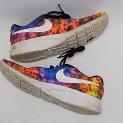 Nike Tanjun Tie Dye Multi-Color Running Shoe Kid 7Y CI9920-100 Mens 7 Womens 8.5