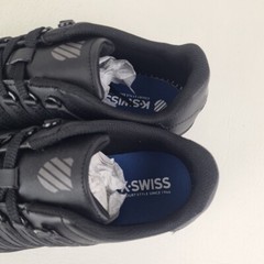 K-Swiss Classic Varsity 83343001 Shoes Athletic Sports Sneakers Black Sz 5.5 Y