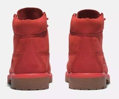 Timberland 50th Anniversary Edition Premium 6″ Red Waterproof Boot Junior Size 6