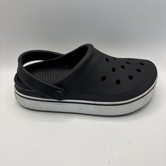 Crocs W5 M3 Unisex Off Court Black Clogs Slip On Black Classic