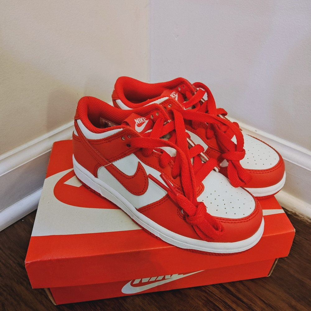 Nike Dunk Low University Red PSE Kids 12C New Without Tags NWOT In Box