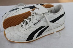 REEBOK SIZE 6 EUR 38 WHITE CLASSIC QUILTED LEATHER SNEAKERS SHOES NWOB