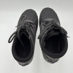 Sperry Boys Bowline Storm Duck Boots | Black & Charcoal Size 3M E21-61911