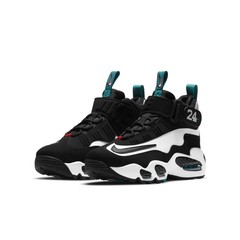 GRADE SCHOOL NIKE AIR GRIFFEY MAX 1 WHITE/BLACK-FRESH WATER DD8561-100-SIZE 4.5