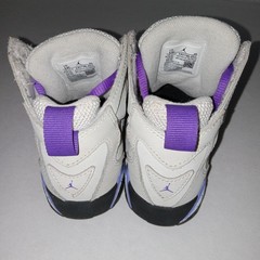 Air Jordan True Flight High Base Grey Purple Venom – 343796-052