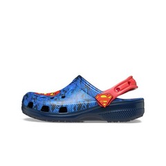 Crocs x DC Comics „Superman“ (Blue) Pre-School Kids Classic Clog Shoes 211132-90