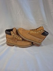 Timberland Youth 2.5M Premium Waterproof Wheat Tan Leather Boots