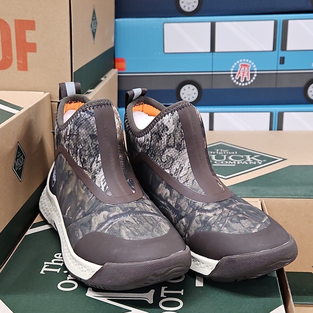 Muck Boot Company Outscape Kids Bootie Waterproof Camouflage Brown US 7M