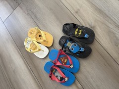 Havaianas Unisex Kids Flip Flop Sandals Batman Superman Winnie the Pooh Cartoon