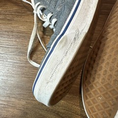 Vans Harry Potter Hogwarts Sk8-hi Zip Youth Kid’s Blue Shoes Size 2 Needs Laces