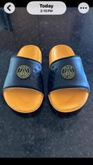 AIR JORDAN Play Slide PSG Paris Saint Germain Sandals Men’s Sz 8 FD2114-007