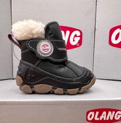 Olang – Kids Cucciolo Nero Winter 100% Waterproof Boots (-30°C) New in Box