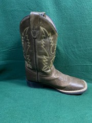Youth Old West Boots Size 2 2.0 – D BBSC1877 Leather Cowboy Boots Rodeo Western