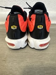 Nike Air Max Plus TN Flame Blue Orange Black Unisex Kids Sneakers 5.5Y