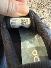 On Cloud Kids Sneakers Size 1.5