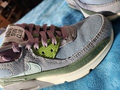 Nike Air Max 90 SE Next Nature Wolf Grey, Blue, Green, Purple. Size 6 young 8 W
