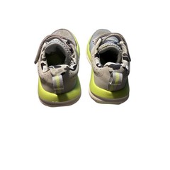 Under Armour Kids Assert 9 AC Grey Lime Green Running Shoes 3027399-100 Size 13K
