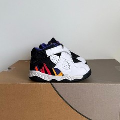 Nike Air Jordan 8 Retro ‘Three Peat’ Toddler Sneakers 305360-142 – SZ 5 C