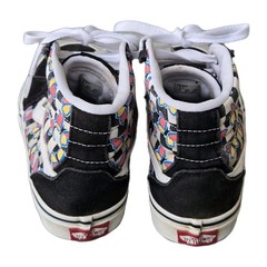VANS Fillmore Checkerboard Butterfly Skate Shoes Hi Top Womens Sz 6 Lace #721356