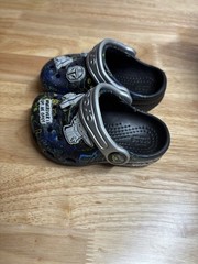 Crocs Baby Toddler Classic STAR WARS Clog BABY YODA With Jibbitz Unisex Size C5