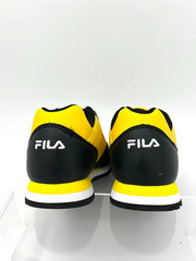 Fila Cress Color Block, Kid (SIZE 2), Black/Yellow/White