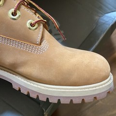 Juniors Timberland Premium 6″ WP Boot – Wheat Nubuck TB 012909 713 Size 4.5