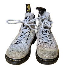 Dr. Martens 1460 Pascal Kids Rainbow Boots Size US 7