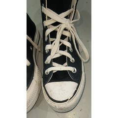 Converse Chuck Taylor All Star Platform High Top Kids Black White Sneakers