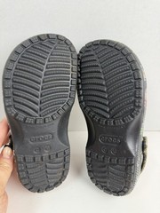Crocs Vera Bradley X Harry Potter Clog Size C13 Kids Black Gold Glitter Strap