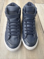 Converse All Star PRO BLAZE STRAP HIGH-TOP SNEAKER Junior Navy Pre-Owned Sz 5