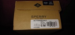 SPERRY Top Sider Salty Washable/Multi Pastel Unisex Shoes Youth size 5 M