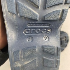 Crocs Kids Size C 12 Handle It Rain Boots Navy Pull On Waterproof,Outdoor