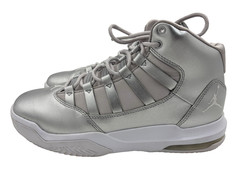 Jordan Max Aura SE Metallic Silver Grade School Kids Shoes AV5176 040 – SIZE 7Y
