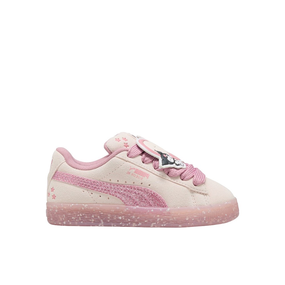 PUMA X Hello Kitty And Friends Suede Xl Lace Up Toddler Girls Pink Sneakers Ca