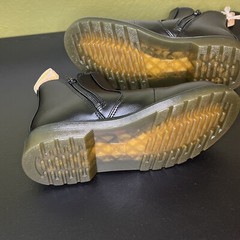 Dr. Martens Ankle Boots 2976 Vegan J Black Zipper Youth US Size 3 Unisex $125