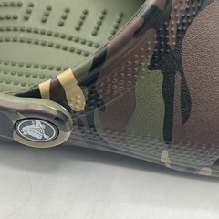 Crocs Camo Camouflage Print Classic Clog Shoes Junior Youth Size 4 (J4) – New!