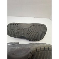 Crocs Fun Lab Clogs Jibbitz Charms Gray Slip On Shoes Comfort Size M4/W6
