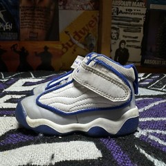 Size 5c – Nike Jordan Pro Strong White Blue Gray DC7910-104 Kids