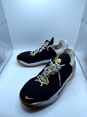 Nike LeBron 18 GS CW2760-007 Kids 6.5 Sneaker Black White Gum Basketball Shoes