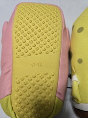 SpongeBob SquarePants and Patrick House Shoes Kids Size 11/12 New with Tags