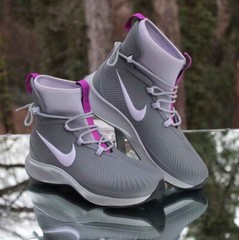 Nike Binzie Boot Smoke Grey Size 5Y Violet Frost BQ5380-003