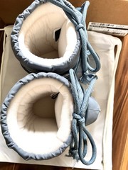 Moon Boot Jr Icon Nylon Elephant Grey Kids EU 23/26 US 7J/9.5J