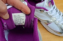 Fila White, Purple, Silver Sneakers Size 5M
