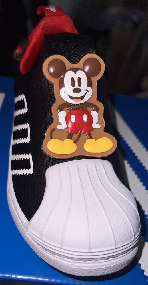 Adidas Superstar 360 Disney Mickey Mouse Slip On Shoes Toddler Size 11 New