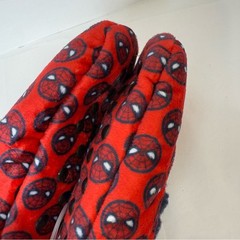 Marvel Red Spider-Man Plush Slippers 2T-3T NEW
