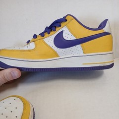 2009 Nike AF1 Air Force One „Kobe Bryant“ Mamba Maize Youth Size US 6.5Y Boys