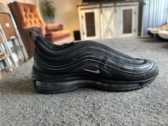 Nike Air Max 97 GS Black White Anthracite Athletic Comfort Shoes Youth Size 5