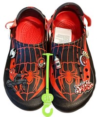 Crocs Team Spider-Man Echo Glow Clog – GLOW-IN-THE-DARK SPIDEY Kids Sz: J6 US