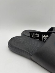 Under Armour ANSA FIXED Unisex Kids‘ NEW Slide Sandals Black/Blue US Size 4Y