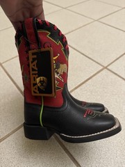 Ariat Quincy Collection Boy Kids Western cowboy Boots 8.5 Rare